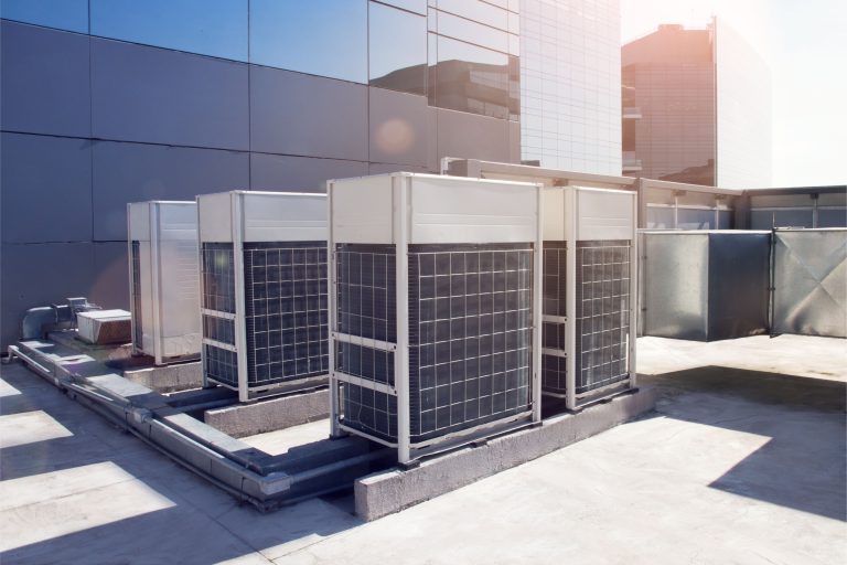 commercial heating and air conditioning system designed to provide optimal climate control in a business environment